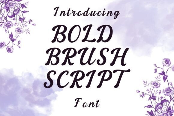 Bold Brush Script: Command Attention with Dynamic Typography