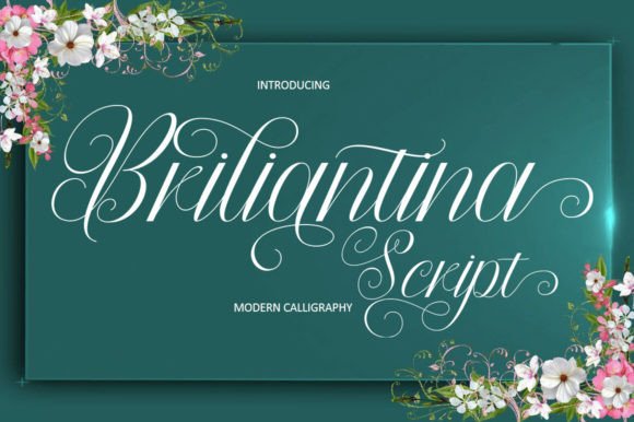 Briliantina Script: The Modern Font for Elegant Design