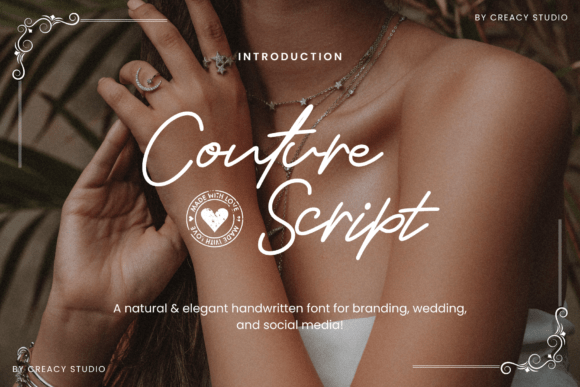 Couture Script: Elegance in Modern Design
