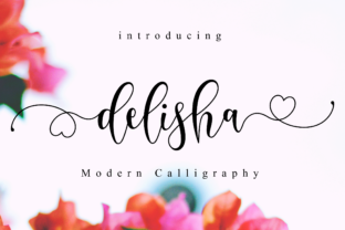 Delisha Script: Elevate Your Designs with Elegant Typography