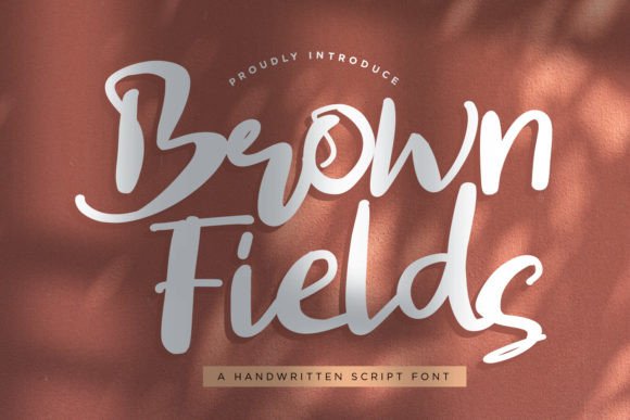 Elevate Your Design with Brown Fields Typography