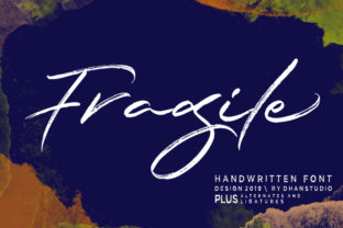 Fragile Script: Elevating Designs with Handcrafted Texture