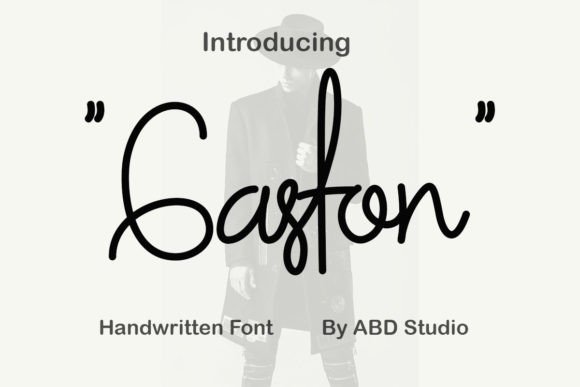 Gaston: The Stylish Script Font for Modern Design