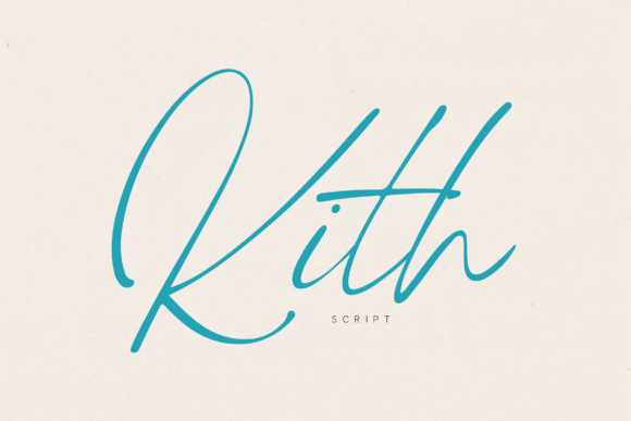 Kith: A Handwritten Font for Modern Design