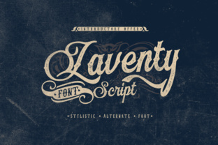 Laventy Script: A Vintage Font Duo for Stunning Design
