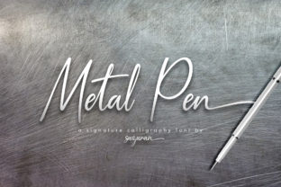 Metal Pen Script: A Unique Font for Modern Design