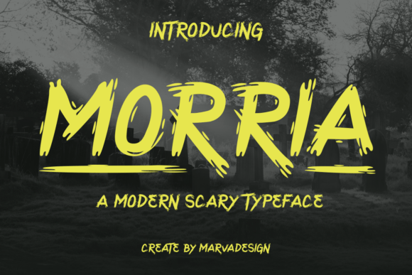 Morria: A Brush Script Font for Modern Design