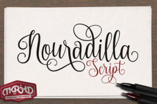 Nouradilla Script: A Modern Calligraphy Font for Distinctive Branding