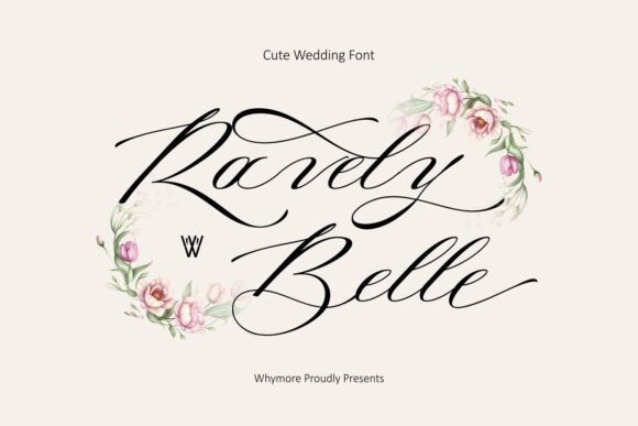 Ravely Belle: Elevate Your Design Projects with This Modern Script Font