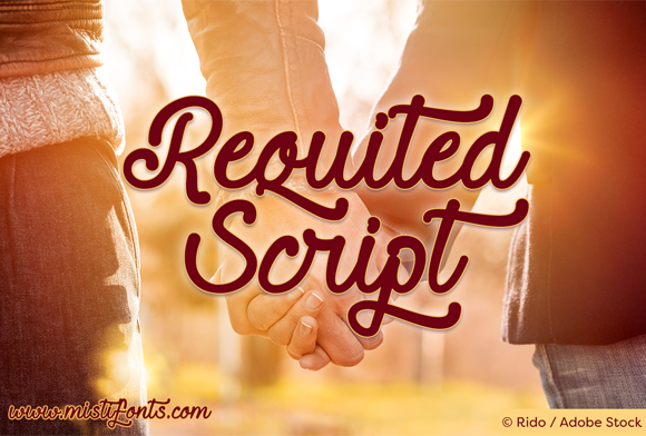 Requited Script: Elevate Your Design with Elegant Typography