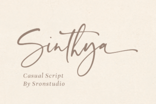 Sinthya: Elevate Your Projects with Natural Handwritten Charm